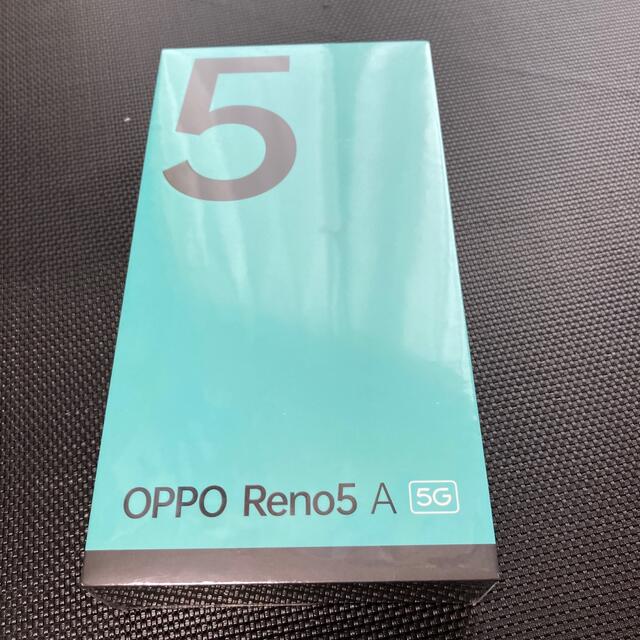 OPPO Reno5 A 128GB 本体　アイスブルースマホ/家電/カメラ