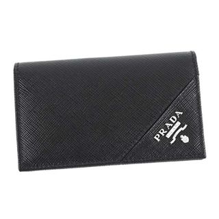 プラダ(PRADA)のプラダ PRADA カードケース SAFFIANO METAL 2MC122 NERO(名刺入れ/定期入れ)