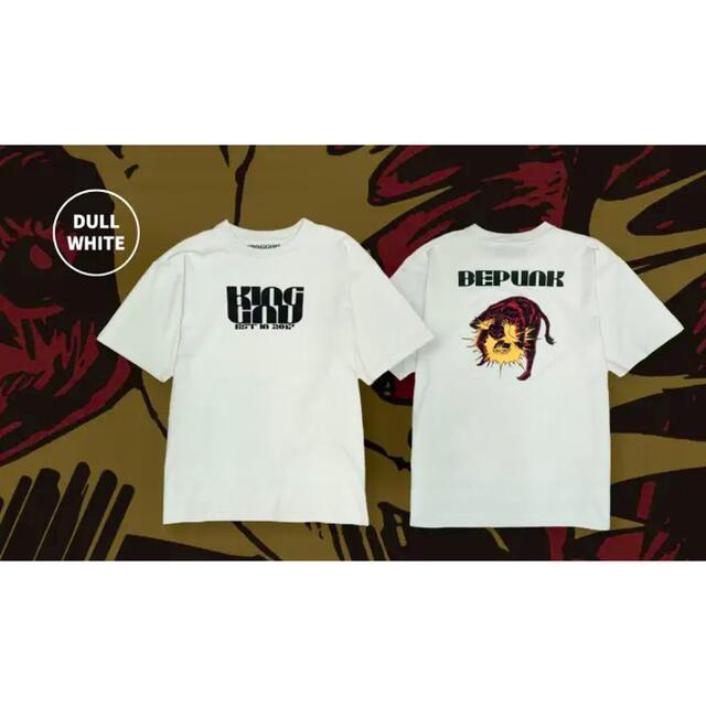 KING GNU キングヌー　フェスTシャツ 2022 白 サイズM メンズのトップス(Tシャツ/カットソー(半袖/袖なし))の商品写真