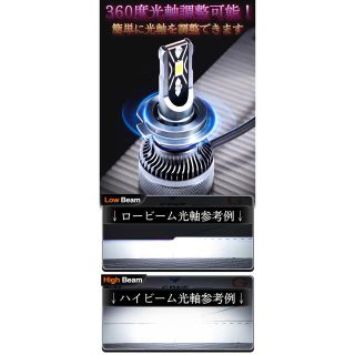 ちるみなH4H4 LED ヘッドライト バルブ フォグ 超絶爆光 V6P 6000k 最強