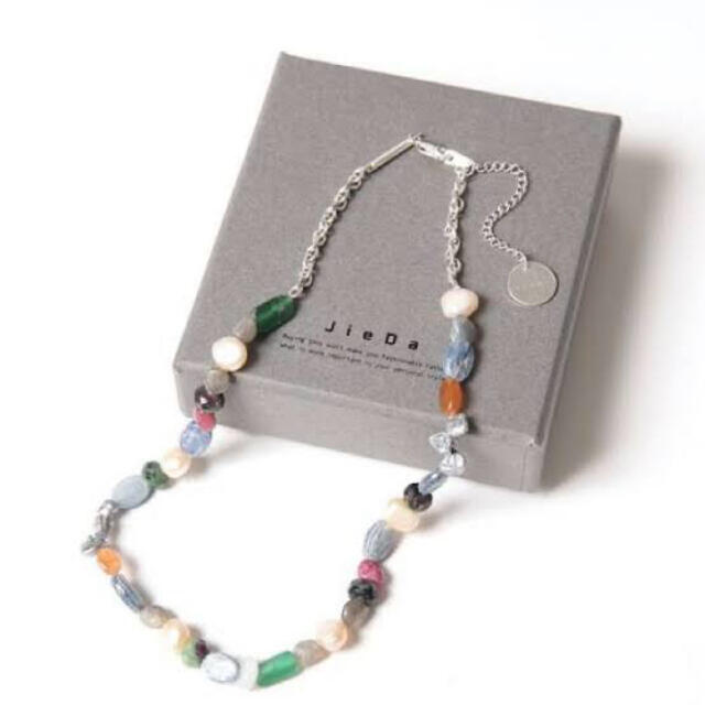 Jieda(ジエダ) MIX STONE NECKLACE | hartwellspremium.com