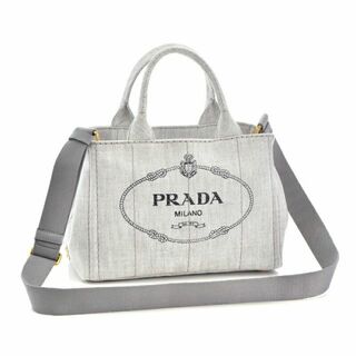 プラダ(PRADA)のプラダ PRADA ハンドバッグ 2way DENIM 1BG439 BIANCO(ハンドバッグ)