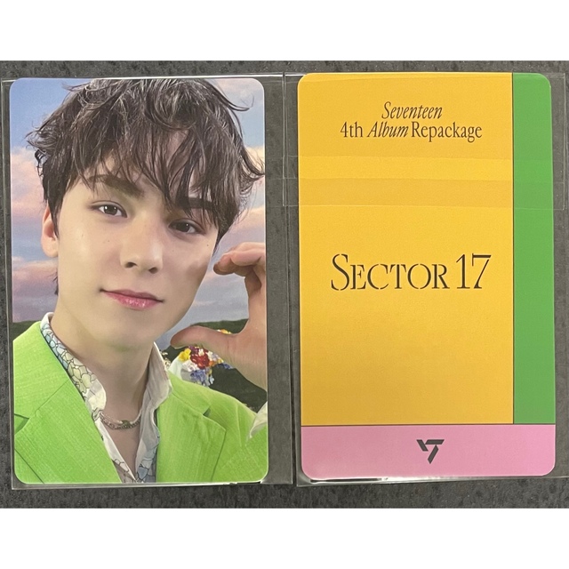 SEVENTEEN - weverse盤 特典トレカ【バーノン】SEVENTEEN SECTOR17の