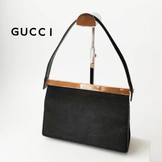 グッチ GUCCI スウェード ハンドバッグ パーティーバッグ フォーマル