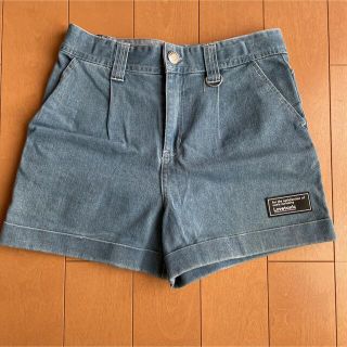 ラブトキシック(lovetoxic)のラブトキシック　ショートパンツ　デニム(パンツ/スパッツ)