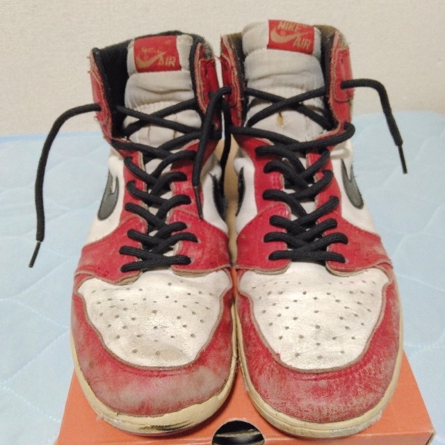 上質で快適 NIKE - NIKE AIR JORDAN 1 Chicago オリジナル 1985年製