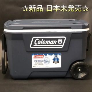 コールマン(Coleman)の☆新品送料込み Coleman  ホイール チェスト 62qt クーラーボックス(その他)