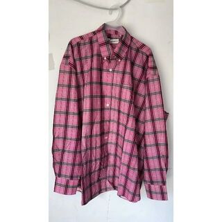 48  OUR LEGACY CHECK SHIRT ピンク チェックシャツ