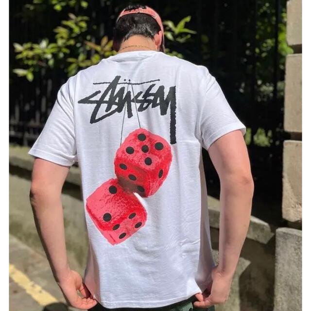 Stussy fuzzy dice tシャツ