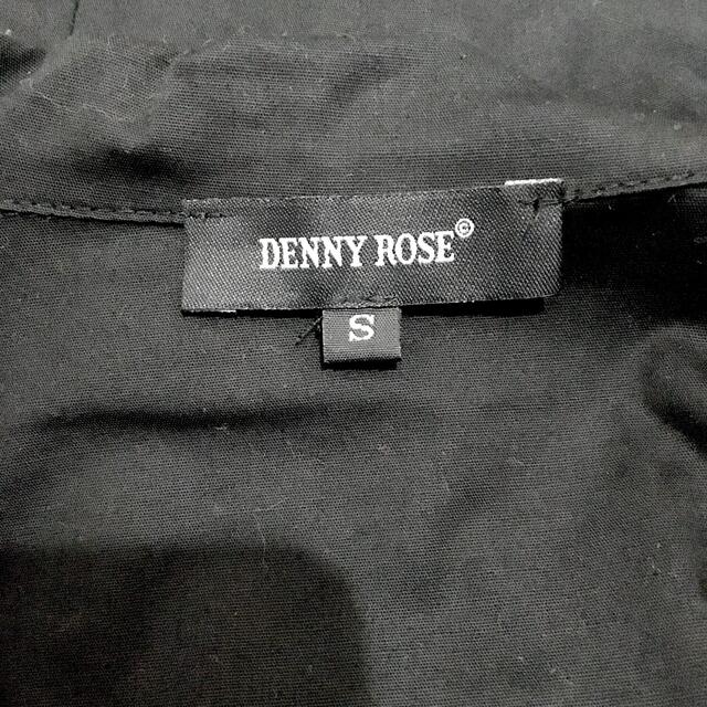 DENNY ROSE/デニーローズ/イタリア製/フリルチェック長袖シャツ/表記S