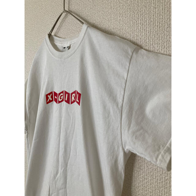 X-girl(エックスガール)のx-girl   Tシャツ　古着　 レディースのトップス(Tシャツ(半袖/袖なし))の商品写真