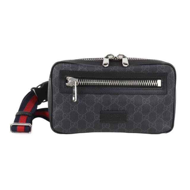 G - グッチ GUCCI ソフト GGスプリーム ベルトバッグ ボディバッグ