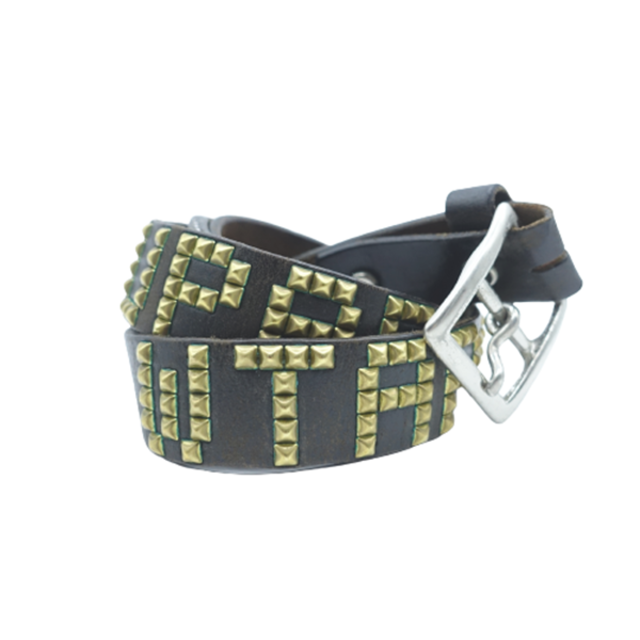 WTAPS × WOLF’S HEAD STUDS BELT