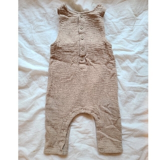 キャラメルベビー&チャイルド(Caramel baby&child )のRylee&cru button jumpsuits 6-12m(ロンパース)