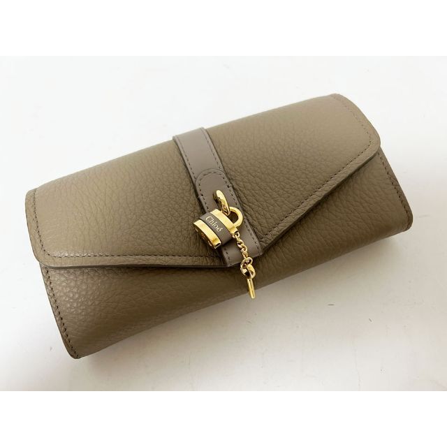 Chloe クロエ ABY アビー 2つ折り 長財布 ロングウォレット レザー 財布