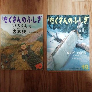 美品　月刊 たくさんのふしぎ 2016年 　カリブーの足音　いちくんと古太鼓(絵本/児童書)