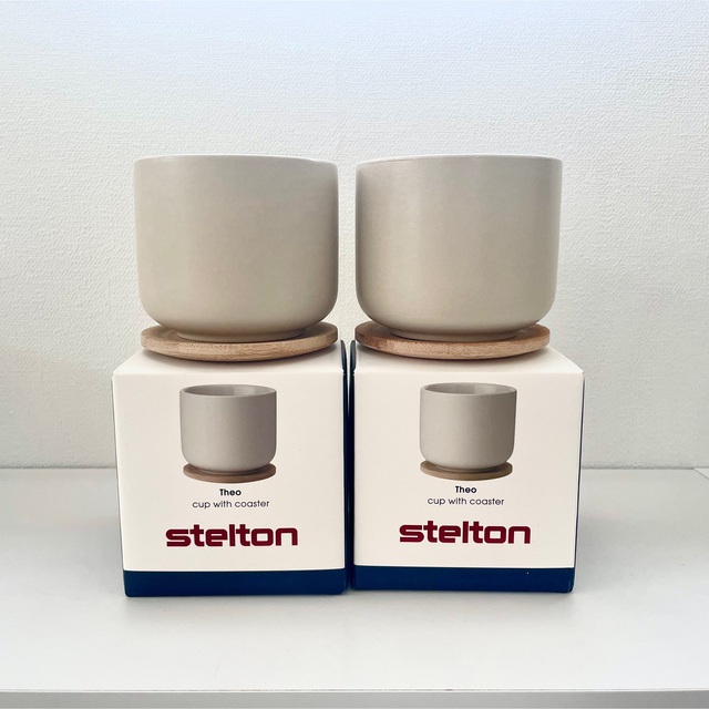 Stelton Theo ステルトン テオ　マグ コップ 2個SET インテリア/住まい/日用品のキッチン/食器(グラス/カップ)の商品写真