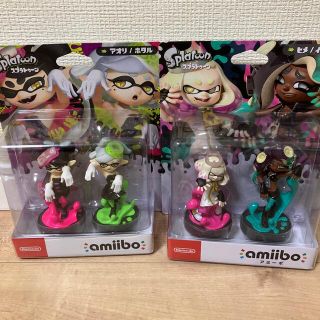 ニンテンドウ(任天堂)の【新品未開封】amiibo テンタクルズ シオカラーズ セット(ゲームキャラクター)