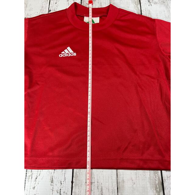 adidas(アディダス)の新品未使用⭐️adidasサッカーセットアップ⭐️110〜120cm⭐️レッド キッズ/ベビー/マタニティのキッズ服男の子用(90cm~)(その他)の商品写真