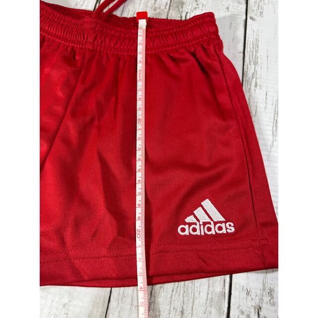 adidas(アディダス)の新品未使用⭐️adidasサッカーセットアップ⭐️110〜120cm⭐️レッド キッズ/ベビー/マタニティのキッズ服男の子用(90cm~)(その他)の商品写真