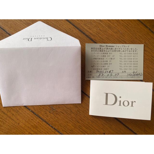 【名作】Dior homme 名作マルチベルクロスニーカー