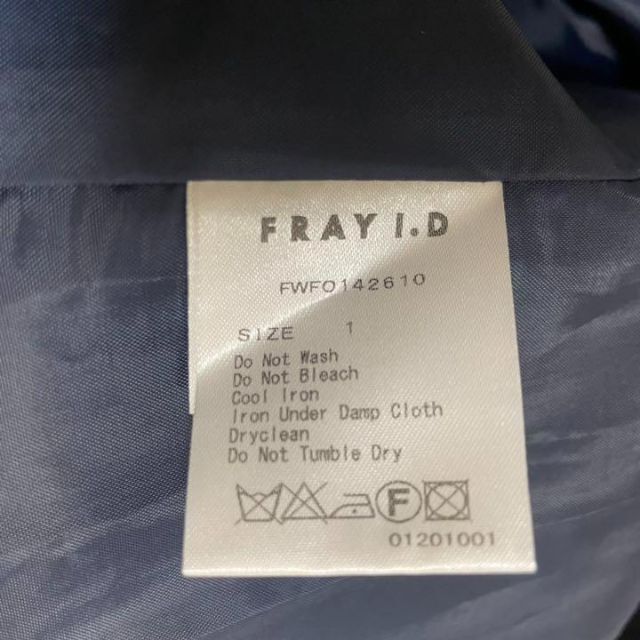 FRAY I.D(フレイアイディー)のFRAY I.D フレイアイディー　カシュクールワンピース　リボン　ネイビー　S レディースのワンピース(ひざ丈ワンピース)の商品写真