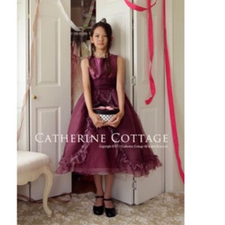 キャサリンコテージ(Catherine Cottage)の発表会　結婚式　キャサリンコテージ　ドレス　紫　130(ドレス/フォーマル)