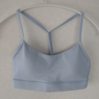 ルルレモン(lululemon)の《ルルレモン》Flow Y Bra ◆ Daydream Blue ◆ 4(ヨガ)