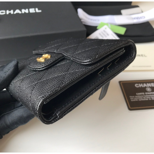 2日に限!CHANEL シャネル 財布 スモール ウォレット ラムスキン