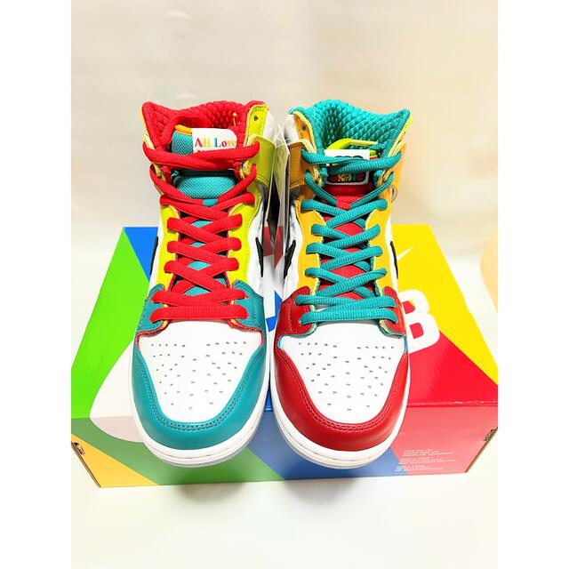 NIKE(ナイキ)のNike SB Dunk High Pro QS "All Love" メンズの靴/シューズ(スニーカー)の商品写真