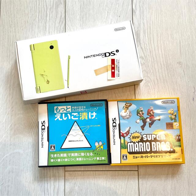 ニンテンドーDS(ニンテンドーDS)のソフトとセット！Nintendo NINTENDO DS ニンテンドー DSI エンタメ/ホビーのゲームソフト/ゲーム機本体(携帯用ゲーム機本体)の商品写真