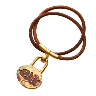 Hermes - エルメス カデナ キー 地中海 ネックレス チョーカー メッキ