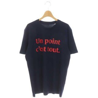 アザー(other)のルベーシック Tシャツ カットソー プリント M 紺 赤 ネイビー レッド(Tシャツ(半袖/袖なし))