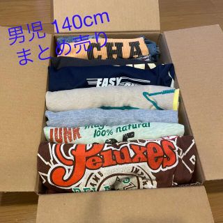 ジャンクストアー(JUNK STORE)の男児✩.*˚子ども服 140サイズ 半袖 短パンまとめ売り 春夏(Tシャツ/カットソー)