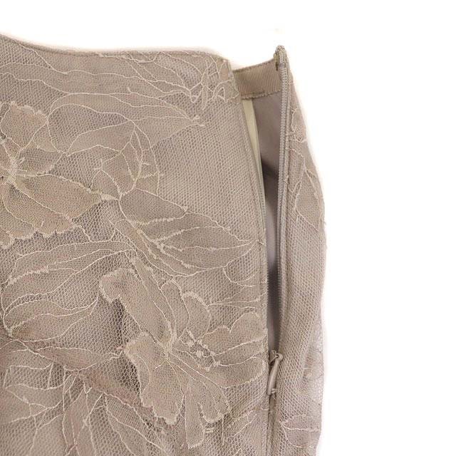 EPOCA(エポカ)のエポカ アザレアリバーレース フレアスカート 花柄刺繍 チュール ロング レディースのスカート(ロングスカート)の商品写真