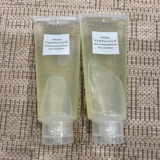 ムジルシリョウヒン(MUJI (無印良品))のマイルドジェルクレンジング 2本セット 新品(クレンジング/メイク落とし)