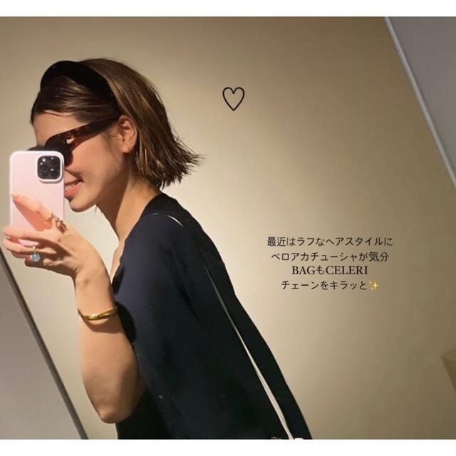 DEUXIEME CLASSE(ドゥーズィエムクラス)の★新品★ CELERI/セルリ　Velor Headband レディースのヘアアクセサリー(カチューシャ)の商品写真