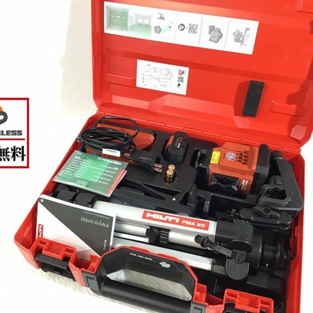 ヒルティ/HILTIレーザー墨出し機PM30-MG 自動車/バイクのバイク(工具)の商品写真