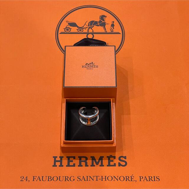 Hermes(エルメス)の新品 HERMES エルメス シェーヌダンクル オスモズ リング GM 55 メンズのアクセサリー(リング(指輪))の商品写真