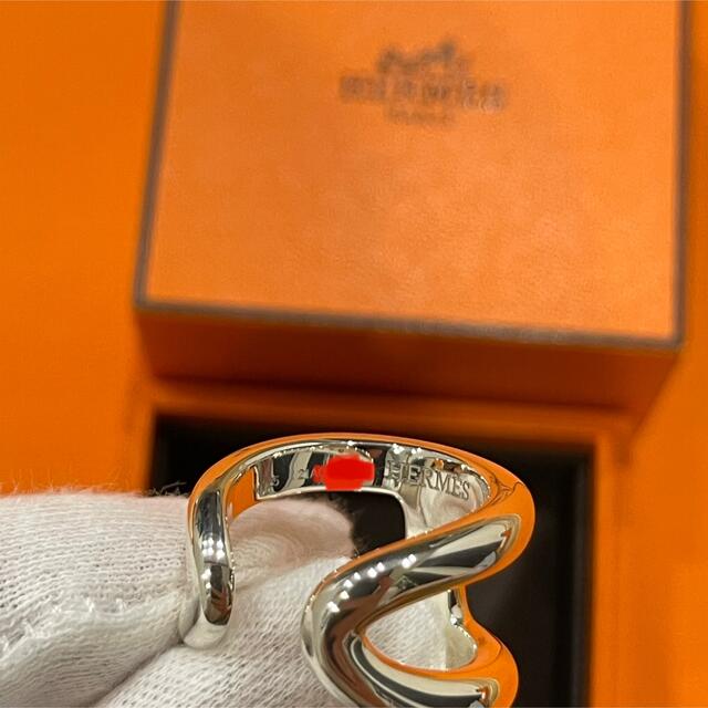 Hermes(エルメス)の新品 HERMES エルメス シェーヌダンクル オスモズ リング GM 55 メンズのアクセサリー(リング(指輪))の商品写真