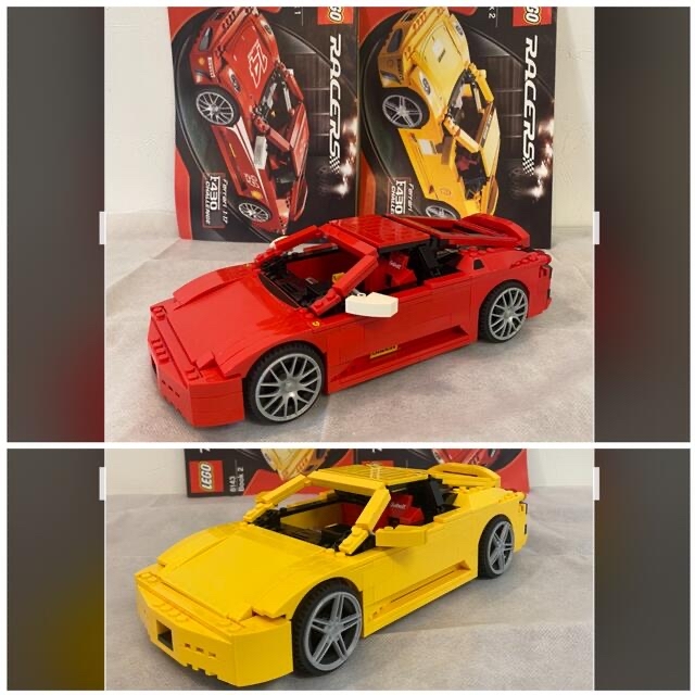 レゴ レーサーズ フェラーリ F430 チャレンジ 8143 絶版品