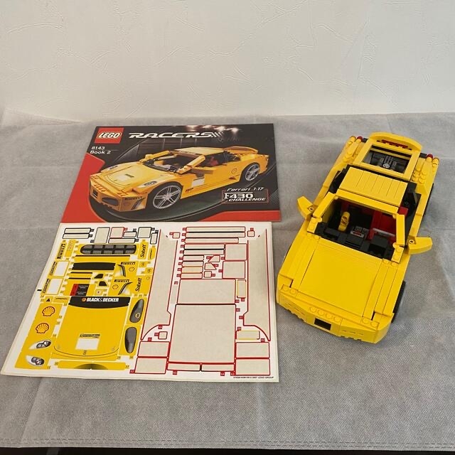 Lego(レゴ)のレゴ レーサーズ フェラーリ F430 チャレンジ 8143 絶版品 エンタメ/ホビーのおもちゃ/ぬいぐるみ(その他)の商品写真