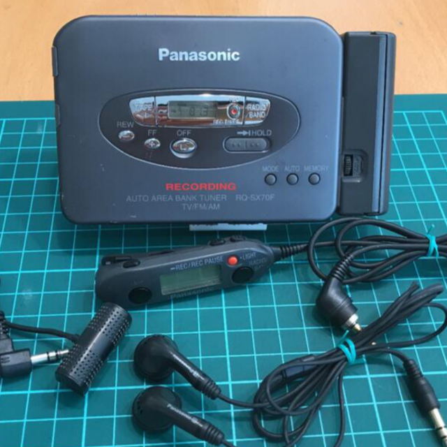 可動品】Panasonic カセットプレーヤー RQ-SX70F