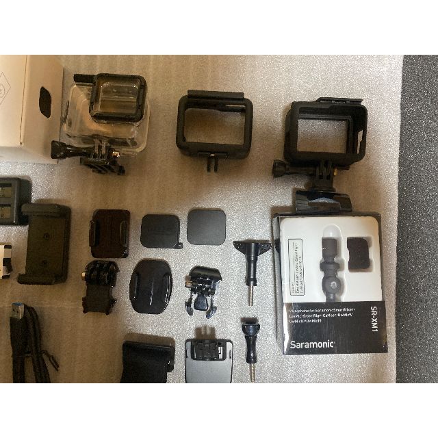 GoPro(ゴープロ)のGoPro Hero 6  付属品セット スマホ/家電/カメラのカメラ(ビデオカメラ)の商品写真