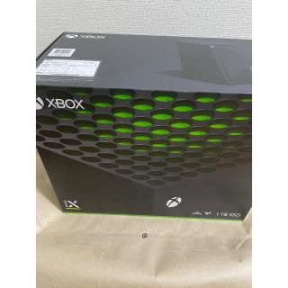 エックスボックス(Xbox)のXBOX SERIES X 本体 新品未開封　開封済シールなし(家庭用ゲーム機本体)