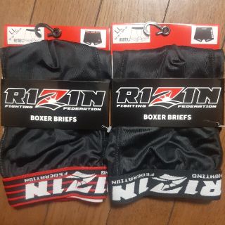 XLサイズ2点セット★朝倉未来★RIZIN ライジン ボクサーパンツ 黒(ボクサーパンツ)