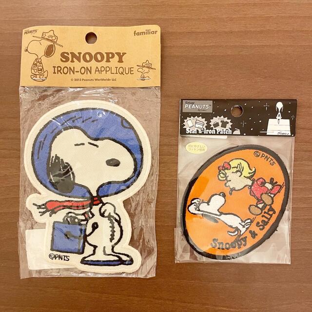 SNOOPY(スヌーピー)のスヌーピーアイロンワッペン　SNOOPY 未開封　キッズ　ピーナッツ　かわいい キッズ/ベビー/マタニティのこども用ファッション小物(その他)の商品写真