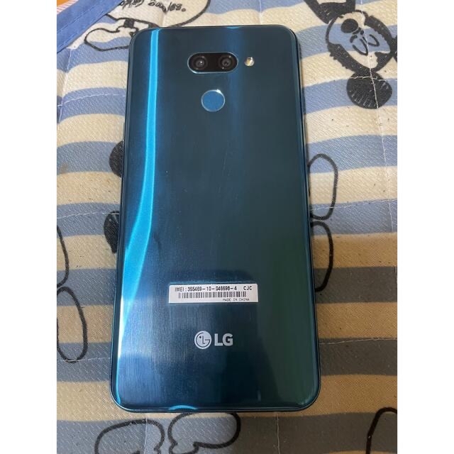 LG K50  スペースブルー(802LG)スマホ スマホ/家電/カメラのスマートフォン/携帯電話(スマートフォン本体)の商品写真