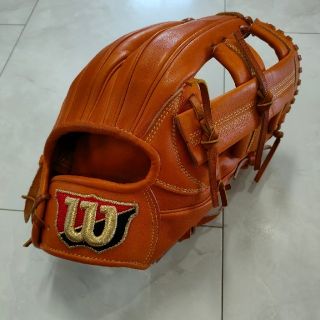 ウィルソンスタッフ(Wilson Staff)の【新品同様】ウィルソンスタッフ 硬式 内野 DL型 外崎モデル グローブ グラブ(グローブ)