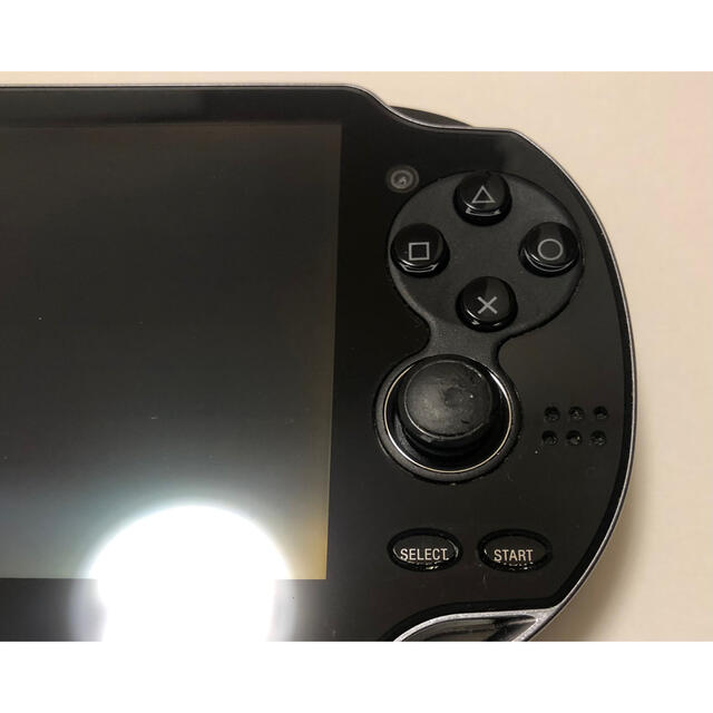 PlayStation Vita(プレイステーションヴィータ)のPlayStation Vita   PCH-1000 有機EL エンタメ/ホビーのゲームソフト/ゲーム機本体(携帯用ゲーム機本体)の商品写真